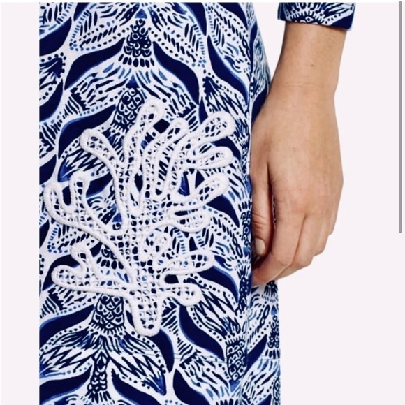 Lilly Pulitzer Marlowe Dress A Mermaids Tail Size Small - Picture 7 of 13